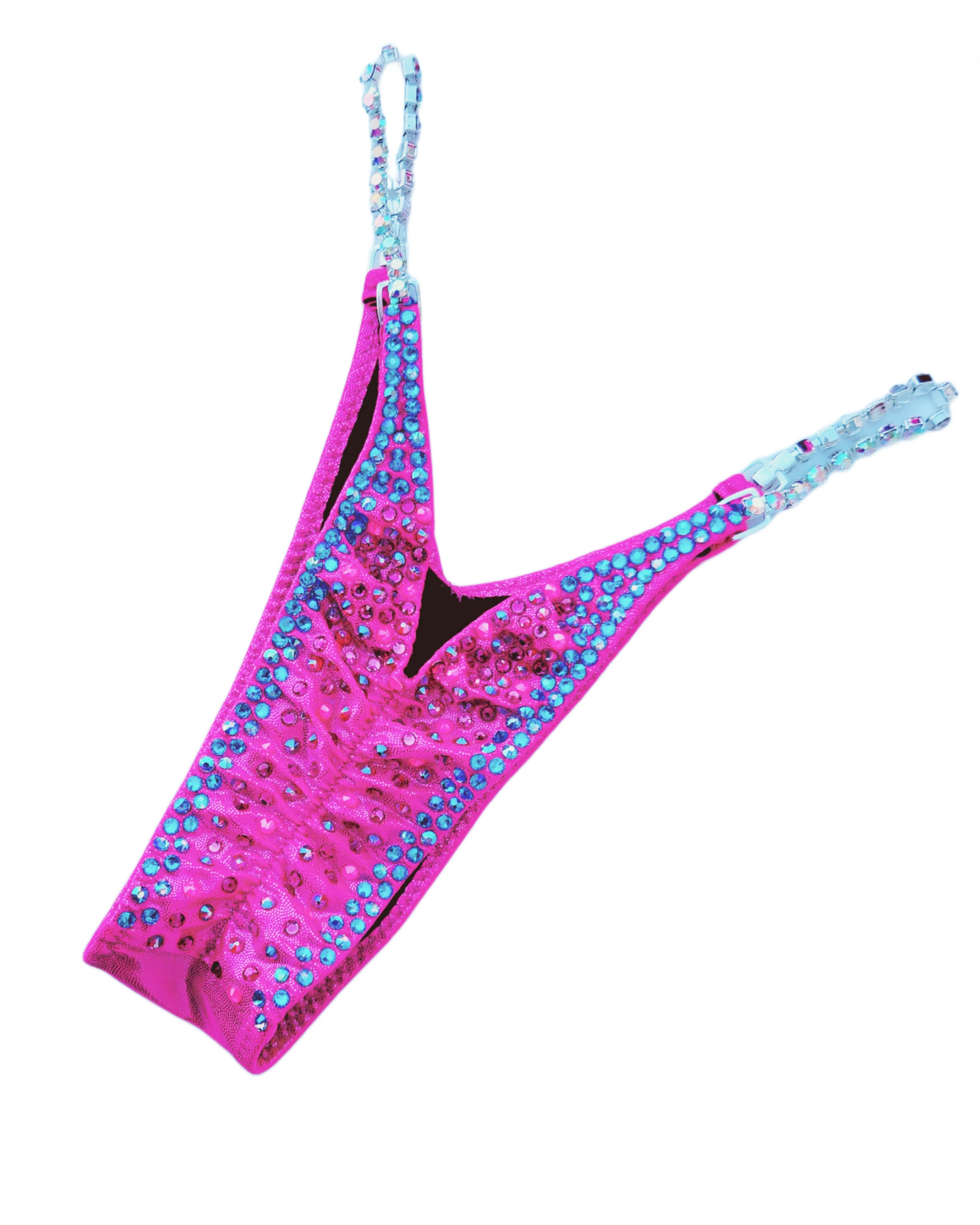 Blue Outer Edge Pink Scatter